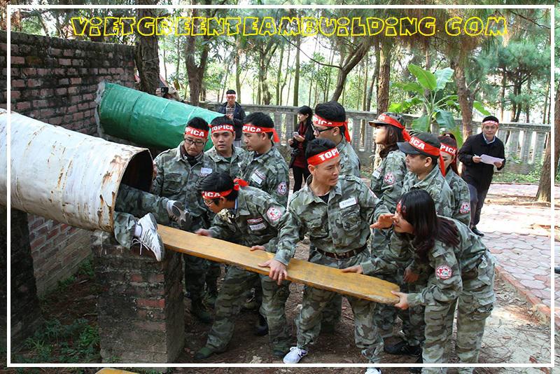 Tổ Chức Team Building Quân Đội 1 ngày tại Khu du lịch Thiên Phú Lâm: Sức mạnh là Chiến thắng